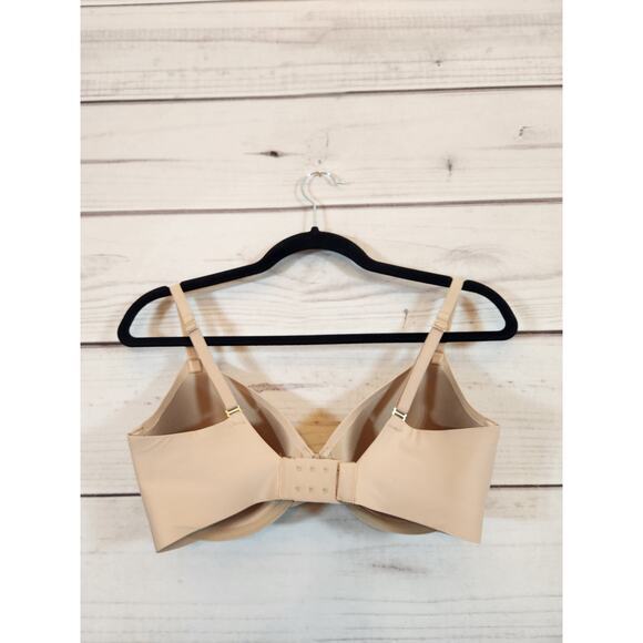Soma Womens Tan Adjustable‎ Strap Perfect Coverage Bra Size 32DDD - Picture 2 of 6